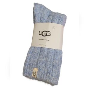 #017 UGG Light Blue Womens Casual Socks